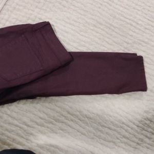 Nydj coated skinny pant